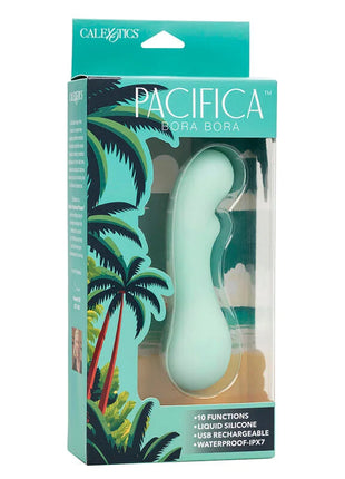 CALEXOTICS - PACIFICA BORA BORA ESTIMULATOR G-SPOT 10 VIBRATIONEN AQUA