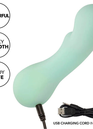 CALEXOTICS - PACIFICA BORA BORA ESTIMULATOR G-SPOT 10 VIBRATIONEN AQUA