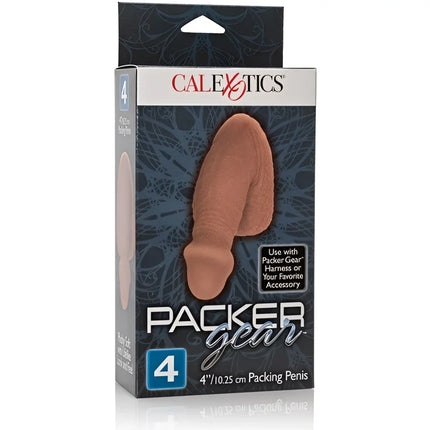 Calexotics packung penis braun 12,75 cm in tan silikon 4 zoll packer gear for realistische darstellung
