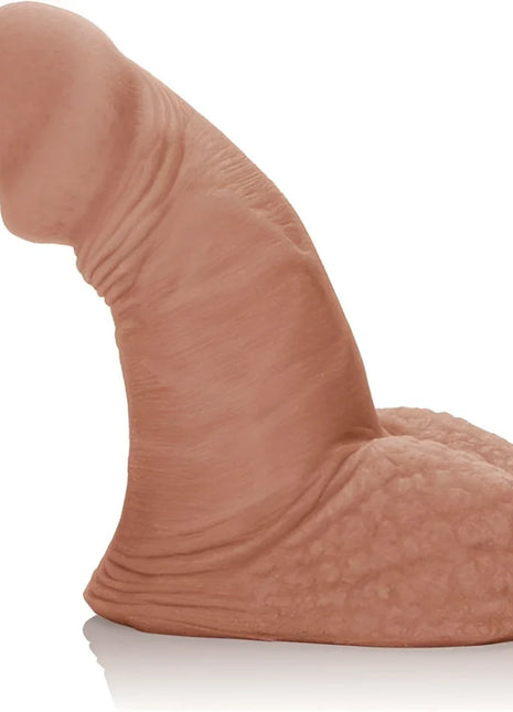 Tanfarbiger silikon-penis von calexotics mit realistischer oberfläche und detaillierten anatomischen konturen 12,75 cm