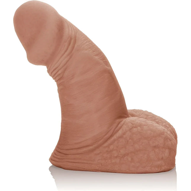 Tanfarbiger silikon-penis von calexotics mit realistischer oberfläche und detaillierten anatomischen konturen 12,75 cm