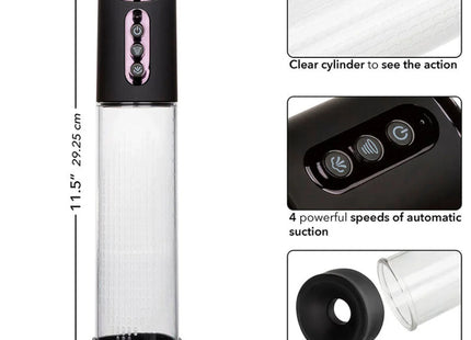 CALEXOTICS - PEAK 4-GESCHWINDIGKEITS-SAUGPUMPE SCHWARZ