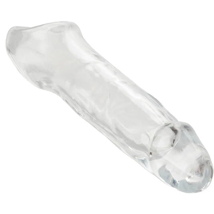 Calexotics performance maxx clear extension 5,5 transparent silikonhülle mit glatter leicht strukturierter oberfläche