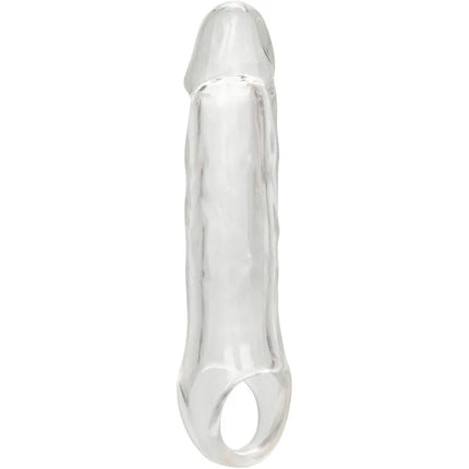 Calexotics performance maxx clear extension 7,5 transparent aus transparentem silikon mit ovaler basisöffnung