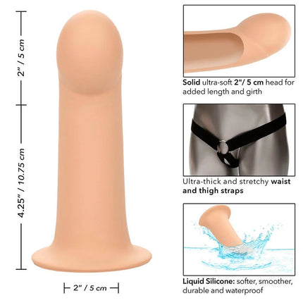 CALEXOTICS - PERFORMANCE MAXX EXTENSION MIT GURT LIGHT SKIN - Penishülle mit Verlängerung