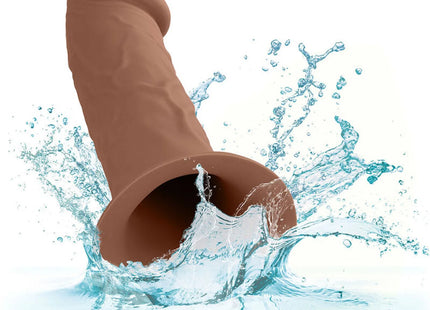 CALEXOTICS - PERFORMANCE MAXX LEBENSECHTE VERLNGERUNG MIT GESCHIRR BRAUN - Hollow Strap-ons