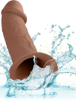 CALEXOTICS - PERFORMANCE MAXX LEBENSECHTE VERLNGERUNG MIT GESCHIRR BRAUN - Hollow Strap-ons