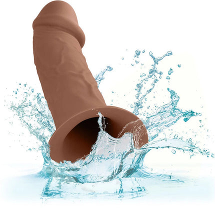 CALEXOTICS - PERFORMANCE MAXX LEBENSECHTE VERLNGERUNG MIT GESCHIRR BRAUN - Hollow Strap-ons