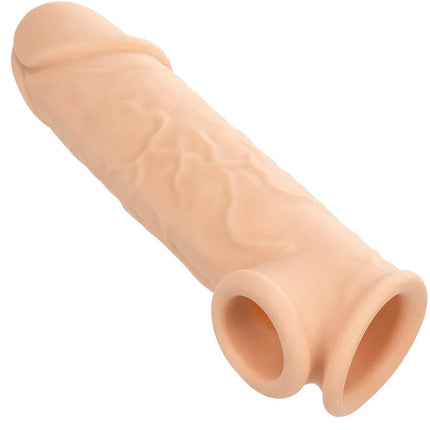 CALEXOTICS - PERFORMANCE MAXX LEBENSNAHE EXTENSION 7 HELLE HAUT - Penishülle mit Verlängerung
