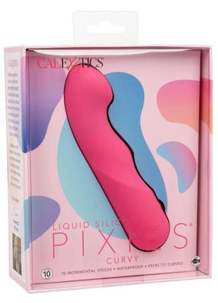CALEXOTICS - PIXIES CURVY ROSA - Anal-Vaginalvibratoren