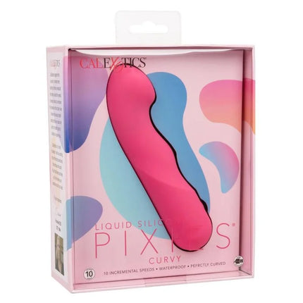 CALEXOTICS - PIXIES CURVY ROSA - Anal-Vaginalvibratoren