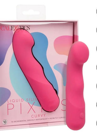 CALEXOTICS - PIXIES CURVY ROSA - Anal-Vaginalvibratoren