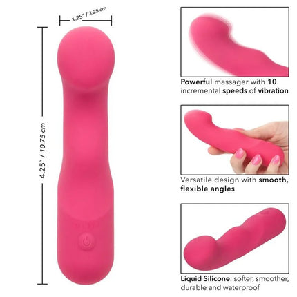 CALEXOTICS - PIXIES CURVY ROSA - Anal-Vaginalvibratoren