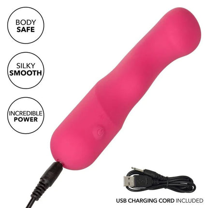 CALEXOTICS - PIXIES CURVY ROSA - Anal-Vaginalvibratoren