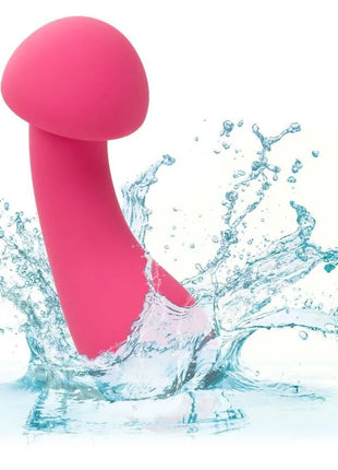 Calexotics pixies exciter rosa pinker silikonspielzeug mit abgerundetem kopf und verjüngtem schaft für wassergebrauch