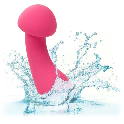 Calexotics pixies exciter rosa pinker silikonspielzeug mit abgerundetem kopf und verjüngtem schaft für wassergebrauch