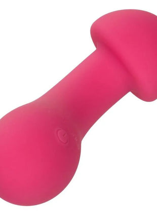 Calexotics pixies exciter rosa rosa silikon vibrator in hantelform mit glattem design und kleinem knopf