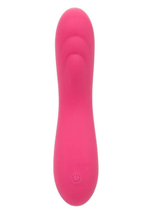 CaleXotics pixies ripple rosa vibrato wand aus pinkem silikon mit ergonomischen konturen und powerknopf am fußende