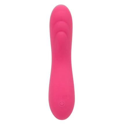 CaleXotics pixies ripple rosa vibrato wand aus pinkem silikon mit ergonomischen konturen und powerknopf am fußende
