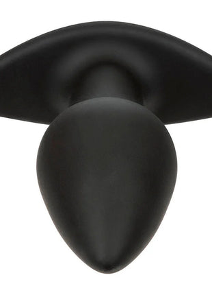 CALEXOTICS - ROCK BOTTOM PERFECT ANAL PLUG 10 VIBRATIONEN SILIKON SCHWARZ - Analplug