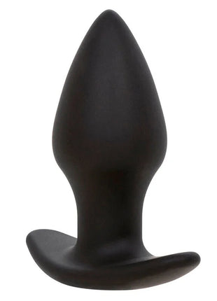 CALEXOTICS - ROCK BOTTOM PERFECT ANAL PLUG 10 VIBRATIONEN SILIKON SCHWARZ - Analplug