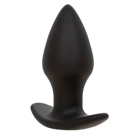 CALEXOTICS - ROCK BOTTOM PERFECT ANAL PLUG 10 VIBRATIONEN SILIKON SCHWARZ - Analplug
