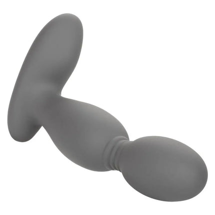 Calexotics rotatorsonde grauer silikon analplug mit glattem rundem kopf und ergonomischem griff