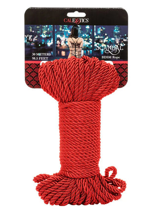 CALEXOTICS - SCANDAL RED BDSM-SEIL 30 M