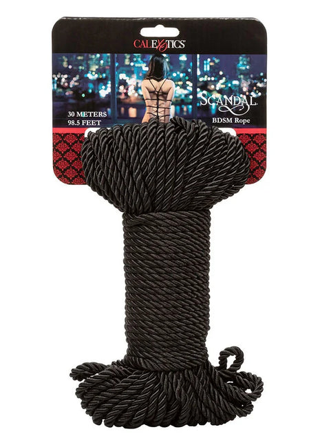 CALEXOTICS - SCANDAL SCHWARZES BDSM-SEIL 30 M