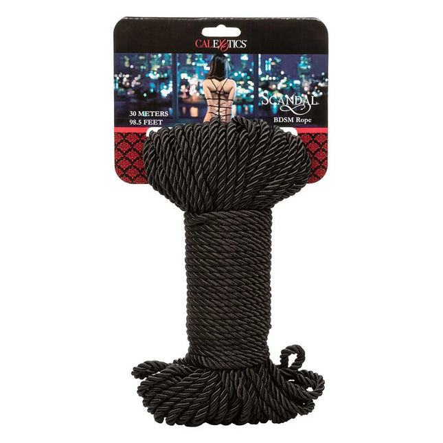 CALEXOTICS - SCANDAL SCHWARZES BDSM-SEIL 30 M