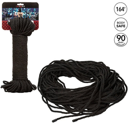 CALEXOTICS - SCANDAL SCHWARZES BDSM-SEIL 50 M