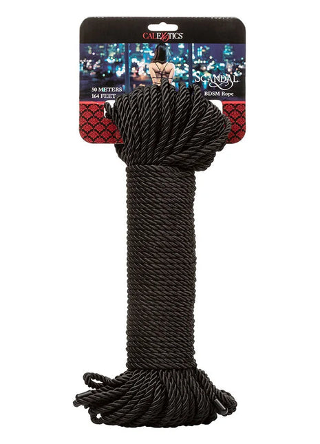 CALEXOTICS - SCANDAL SCHWARZES BDSM-SEIL 50 M