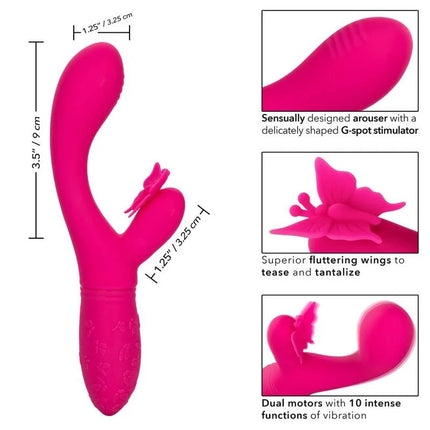 CALEXOTICS - SCHMETTERLING KUSS FLUTTER - Rabbit-Vibratoren