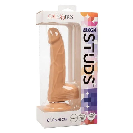 CALEXOTICS - SILIKON-NIETEN 15.24 CM HAUT - Dildo mit Saugnapf