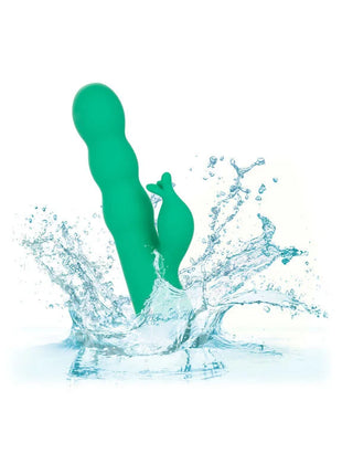 CALEXOTICS - SONOMA SATISFIER GRÜN - Rabbit-Vibrator