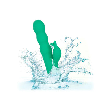 CALEXOTICS - SONOMA SATISFIER GRÜN - Rabbit-Vibrator