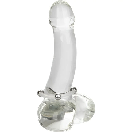 CALEXOTICS - STAHLPERLEN-SILIKONRING L - Penisring ohne Vibration