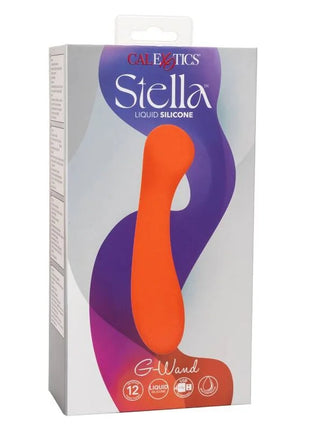 Orange flüssigsilikon g-wand von cale&tics featured im calexotics stella g-wand orange produkt