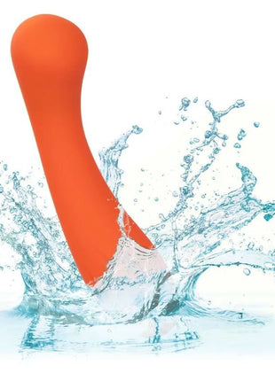 Orange silikon vibrato stab calexotics stella g-wand in kräftigem orange für intensive stimulation