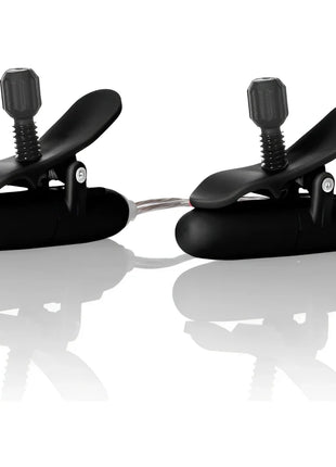 CALEXOTICS - VIBR BEHEIZTE NIPPEL-TEASER SCHWARZ - Beheizte Nippelklemmen