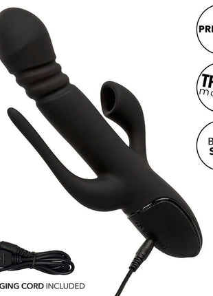 CALEXOTICS - VIBRATOR TRIPLE EUPHORIA SCHWARZ