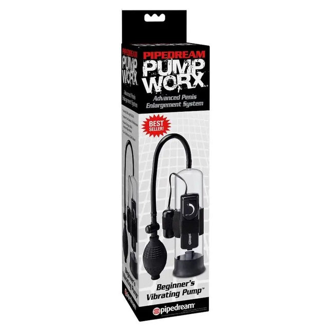 PUMP WORX - ANFÄNGER VIBRIERENDE SAUGPUPPE - Penispumpe