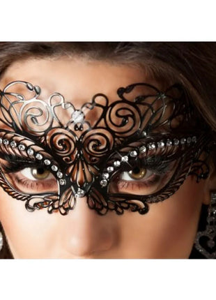 CHILIROSE - CR 3706 SCHWARZE MASKE - Spitzenmaske