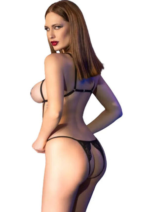 CHILIROSE - CR 4650 BODY ANZUG SCHWARZ S/M - Bodys