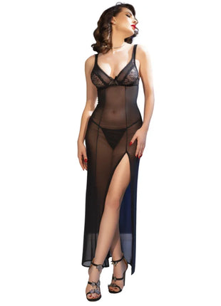 CHILIROSE - LANGES BABYDOLL & TANGA - Babydoll