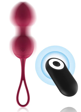 CICI BEAUTY - PREMIUM SILIKON 3 VIBRIERENDE KEGELPERLEN FERNBEDIENUNG - Liebeskugeln