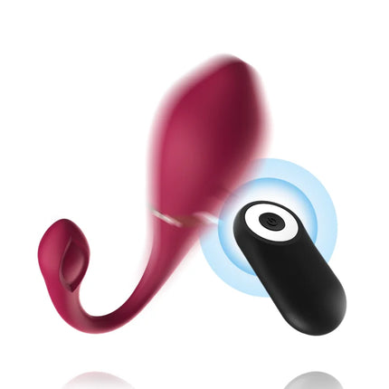 CICI BEAUTY - PREMIUM SILIKON EI VIBRATOR FERNBEDIENUNG - Vibrierendes Ei