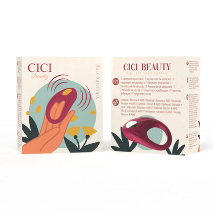 CICI BEAUTY - PREMIUM VIBRIERENDER SILIKONRING - Penisring mit Vibration