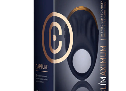 CLIMAXIMUM - CAPTURE SENSORY COCK RING VIBRATOR - Penisring mit Vibration