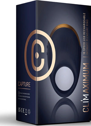 CLIMAXIMUM - CAPTURE SENSORY COCK RING VIBRATOR - Penisring mit Vibration
